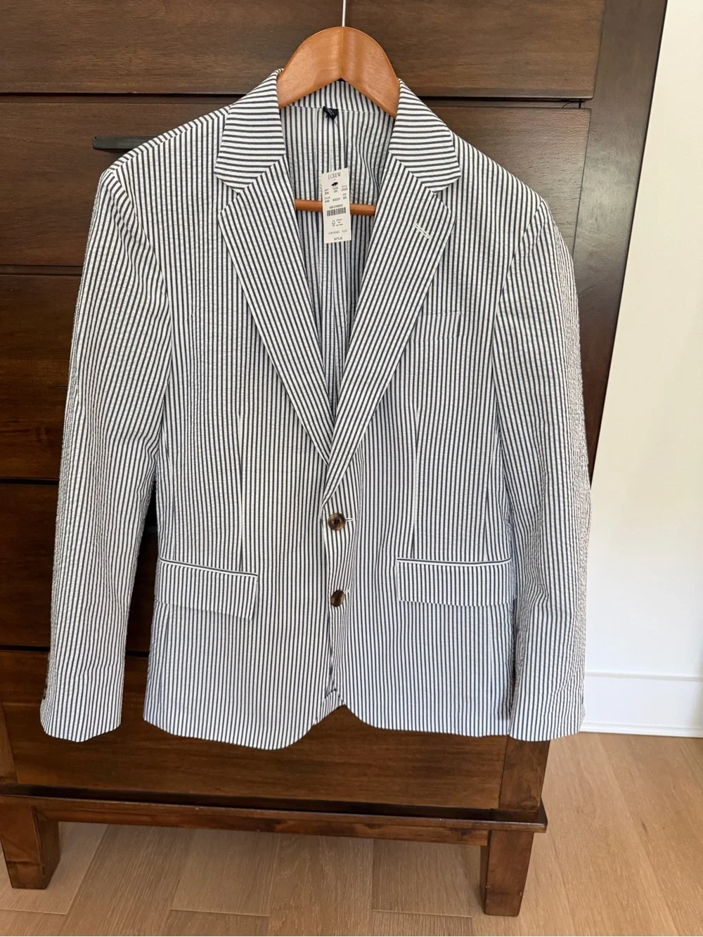 J. Crew lightweight seersucker